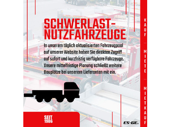 Dropside/ Flatbed semi-trailer Faymonville MAX Trailer MAX200 Telesattel Megatrailer: picture 4