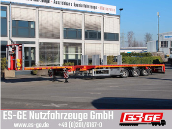 Dropside/ Flatbed semi-trailer FAYMONVILLE