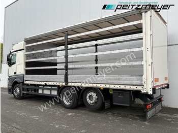 Curtain side truck MERCEDES-BENZ Actros 2545 LL Pritsche, Klima, Standklima, PPC, EU 6 MP 4 - Edscha: picture 3 Curtain side truck MERCEDES-BENZ Actros 2545 LL Pritsche, Klima, Standklima, PPC, EU 6 MP 4 - Edscha: picture 3