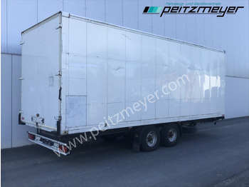 Closed box trailer