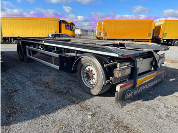Roll-off/ Skip trailer Hüffermann 2-achs Abrollanhänger HAR 18.70 Containeranhänge: picture 3