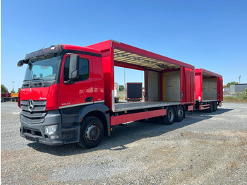 Curtain side truck MERCEDES-BENZ Antos 2540