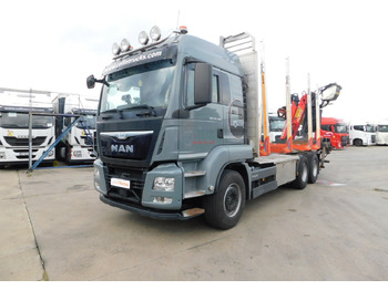 Logging truck MAN TGS