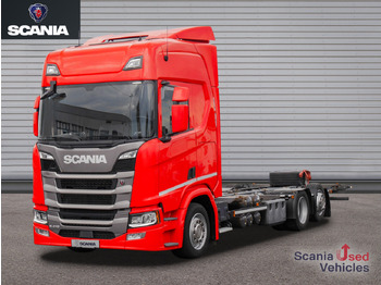 Container transporter/ Swap body truck SCANIA R 410