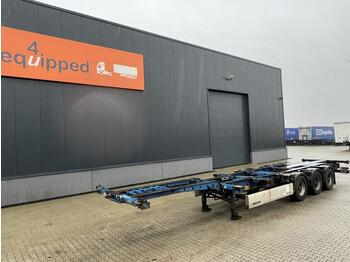 Container transporter/ Swap body semi-trailer Krone 40FT HC, extendable at the rear, BPW, NL-Chassis: picture 1