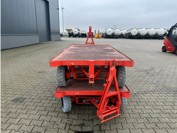 Material handling equipment Mafi stack of 2x double-steered and connectable heavy-duty trailers with 6000kg loading capacity, 9x available: picture 3
