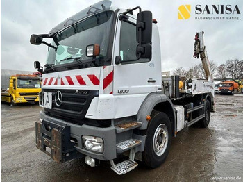 Skip loader truck MERCEDES-BENZ Axor 1833