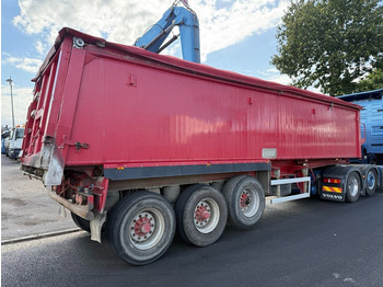 Tipper semi-trailer LAG 0-3-37 KAL - 3-AXLES ALU TIPPER - 42m3 AIR SUSPENSION - BPW DRUM - MARCOLIN COVER: picture 2