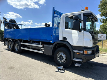 Dropside/ Flatbed truck SCANIA P 410