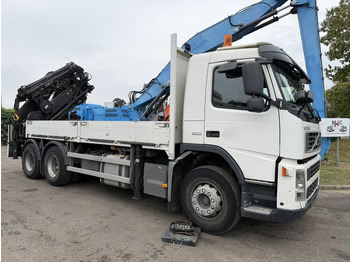 Crane truck Volvo FM 300 6x4 + (25.8m!) CRANE HIAB 245 E-5 + JIB 65 X-3 + 2 ME - *228.000km* - MANUAL - A/C - EURO 3 - BELGIAN TRUCK: picture 2