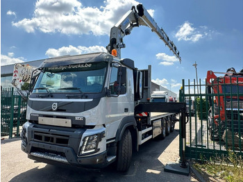 Dropside/ Flatbed truck, Crane truck Volvo FMX 330 8x4 TRIDEM PRITSCHE + KRAN EFFER 265 / 6S - PLATFORM 7m50 - EURO 6 - RADIO - *473.000km* - TÜV 05/2026 - BE TRUCK: picture 5 Dropside/ Flatbed truck, Crane truck Volvo FMX 330 8x4 TRIDEM PRITSCHE + KRAN EFFER 265 / 6S - PLATFORM 7m50 - EURO 6 - RADIO - *473.000km* - TÜV 05/2026 - BE TRUCK: picture 5