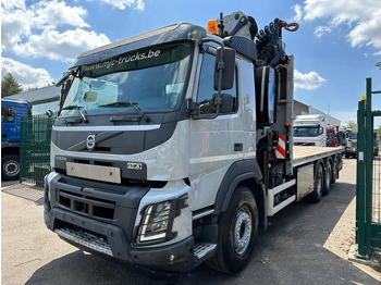 Dropside/ Flatbed truck, Crane truck Volvo FMX 330 8x4 TRIDEM PRITSCHE + KRAN EFFER 265 / 6S - PLATFORM 7m50 - EURO 6 - RADIO - *473.000km* - TÜV 05/2026 - BE TRUCK: picture 4 Dropside/ Flatbed truck, Crane truck Volvo FMX 330 8x4 TRIDEM PRITSCHE + KRAN EFFER 265 / 6S - PLATFORM 7m50 - EURO 6 - RADIO - *473.000km* - TÜV 05/2026 - BE TRUCK: picture 4
