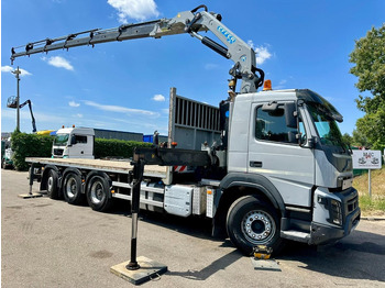 Dropside/ Flatbed truck, Crane truck Volvo FMX 330 8x4 TRIDEM PRITSCHE + KRAN EFFER 265 / 6S - PLATFORM 7m50 - EURO 6 - RADIO - *473.000km* - TÜV 05/2026 - BE TRUCK: picture 2 Dropside/ Flatbed truck, Crane truck Volvo FMX 330 8x4 TRIDEM PRITSCHE + KRAN EFFER 265 / 6S - PLATFORM 7m50 - EURO 6 - RADIO - *473.000km* - TÜV 05/2026 - BE TRUCK: picture 2