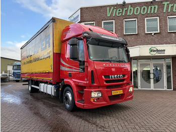 Curtain side truck IVECO EuroCargo 120E