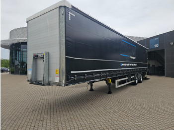 Curtainsider semi-trailer