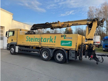MAN TGS 26.400 Baustoff LKW mit Ladekran Atlas 210.2  leasing MAN TGS 26.400 Baustoff LKW mit Ladekran Atlas 210.2: picture 4