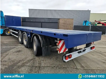 Dropside/ Flatbed semi-trailer Doll 3-ass. Vlakke uitschuifbare oplegger / Naloop gestuurd / 14090: picture 3