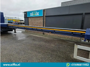 Dropside/ Flatbed semi-trailer Doll 3-ass. Vlakke uitschuifbare oplegger / Naloop gestuurd / 14090: picture 5