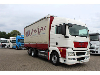 Curtain side truck MAN TGX 26.440 * EURO5 * 6X2 * LIFT AXLE *: picture 5