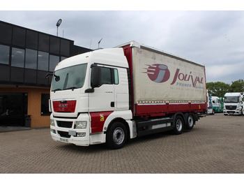 Curtain side truck MAN TGX 26.440 * EURO5 * 6X2 * LIFT AXLE *: picture 2