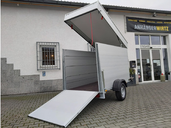 Closed box trailer