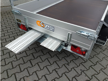 Dropside/ Flatbed trailer Saris Anhänger FW2000 McAlu Pro MP 305x155x45cm Auffahrrampen (M) 2000kg Winter Aktion: picture 2