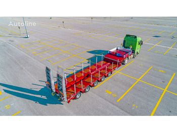 STU Low loader semi-trailer