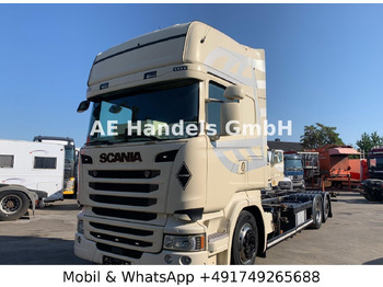 Container transporter/ Swap body truck SCANIA R 450