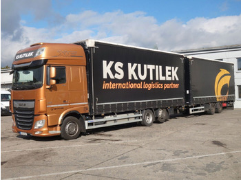 Curtain side truck DAF XF 480 SSC, 120 cbm, Durchfahren: picture 2 Curtain side truck DAF XF 480 SSC, 120 cbm, Durchfahren: picture 2