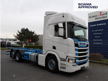 Container transporter/ Swap body truck SCANIA R 500