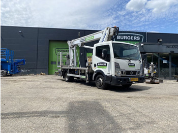 Truck with aerial platform NISSAN