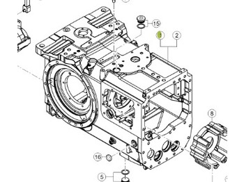 Axle and parts CLAAS
