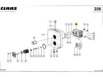 Hydraulic pump CLAAS