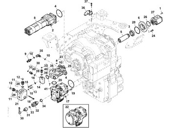Hydraulic pump JOHN DEERE