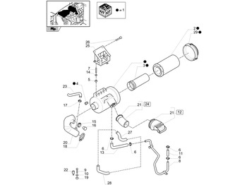 Air filter NEW HOLLAND