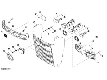 Body and exterior JOHN DEERE