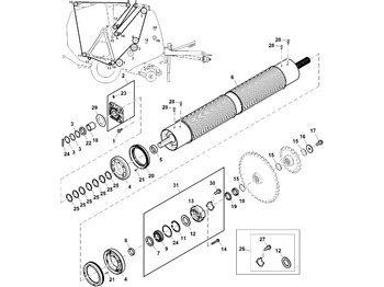 Spare parts JOHN DEERE