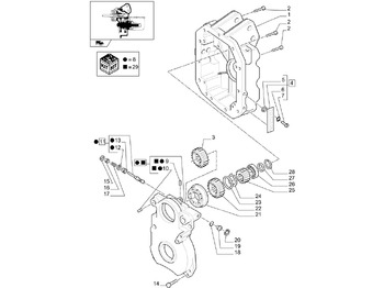 Spare parts NEW HOLLAND