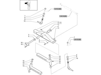 Spare parts NEW HOLLAND