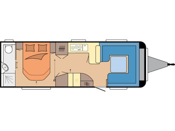 Caravan Hobby Prestige 720 WQC 2026 ALDE + ALDE FBH: picture 2