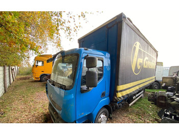 Curtain side truck RENAULT Midlum