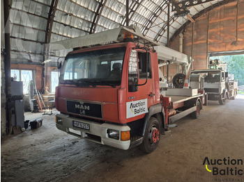 Truck with aerial platform MAN 8.163