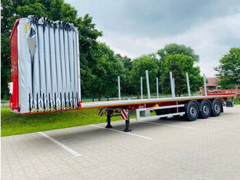 New Curtainsider semi-trailer Kässbohrer Pritsche Plane - Libner Open Box Schiebebügel: picture 1