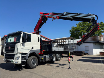 Dropside/ Flatbed truck, Crane truck Tatra 6x6x6 Phoenix Fassi F545RA.2.27 L214 V20: picture 4