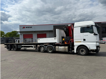 Tractor truck MAN TGX 26.440 6x2 mit HMF 3000-5 Kran: picture 4