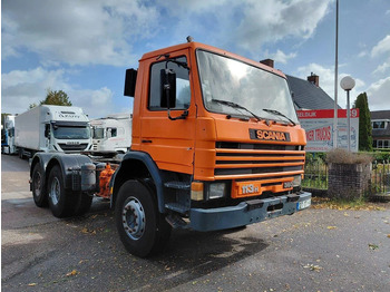 Tractor truck Scania P113-360 6x4 TRUCKHEAD FULL STEEL SPRING BIG AXLES: picture 3