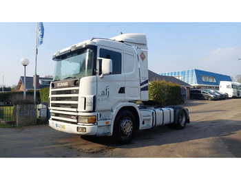 Tractor truck SCANIA R124