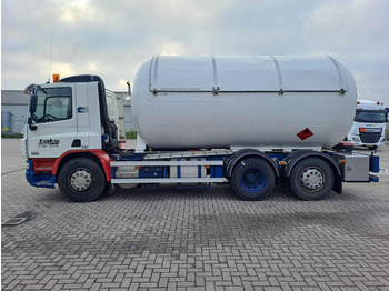 DAF FAN CF75. 6x2 -24030 Liter Gas tank truck ID 2.166 Rootselaar, flowmeter, pump, sunroof on tank leasing DAF FAN CF75. 6x2 -24030 Liter Gas tank truck ID 2.166 Rootselaar, flowmeter, pump, sunroof on tank: picture 4