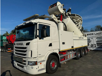 Vacuum truck Scania R480 Vacuum / Sewer Jetter / Recycler, Euro 6, Super 2000 (16m3), 2013: picture 4