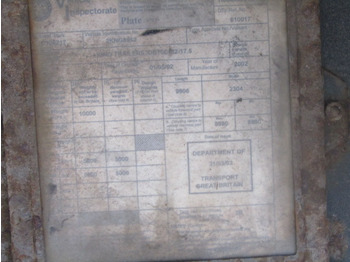 Closed box trailer VAN HOOL